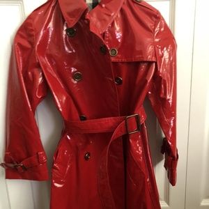 Burberry girls raincoat